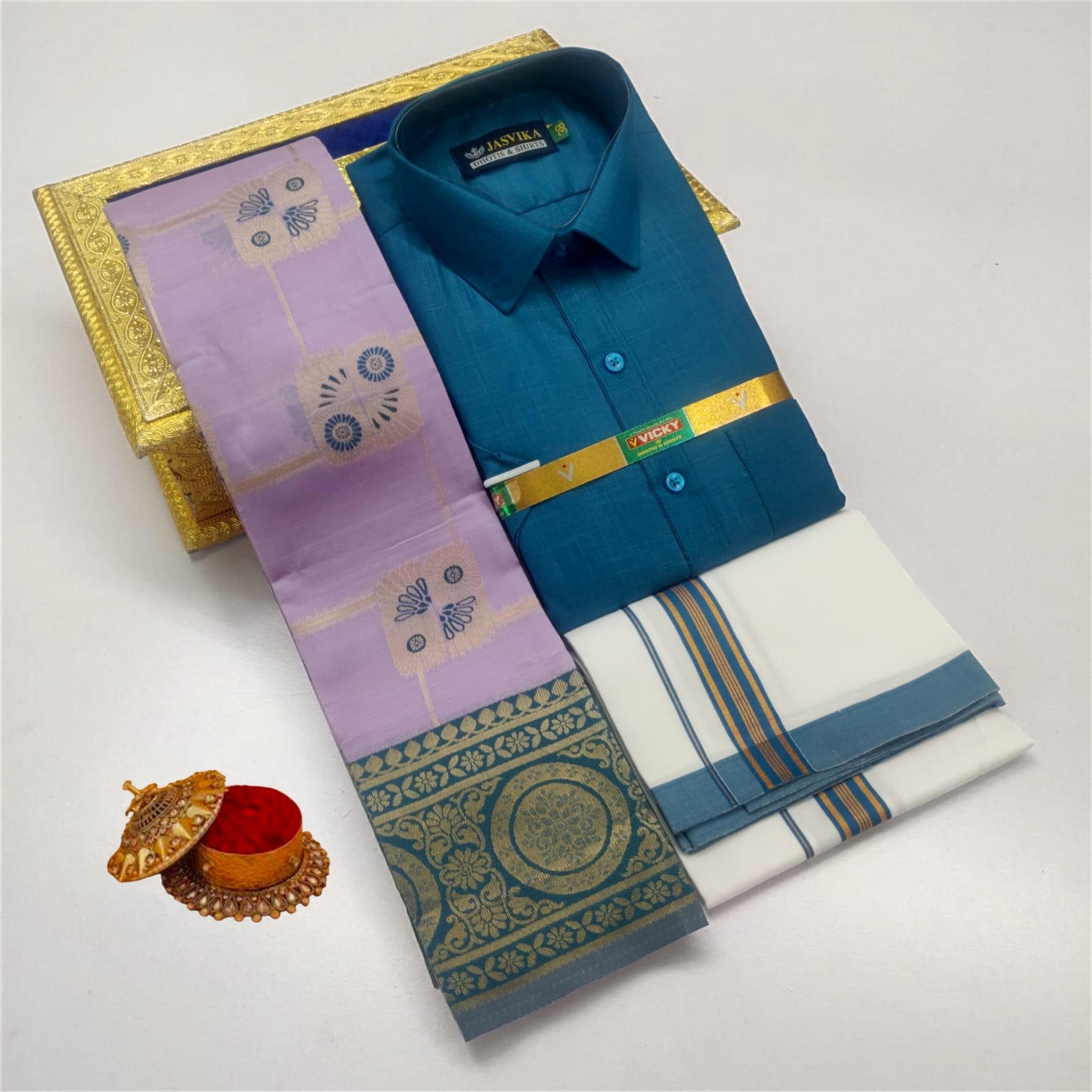 🪷 *Shirt*: * shirt Cotton material mixed with premium fabric    **Half And Full sleeves* 😍 * ⁠Size 36 to 44 * ⁠Neck collared neck 💞  🪷 *Dhotis*: * Dho